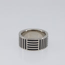 LOUIS VUITTON Damier Color Berg Ring metal M Silver M62493 LV Auth SW2800V-4