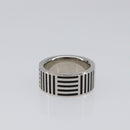 LOUIS VUITTON Damier Color Berg Ring metal M Silver M62493 LV Auth SW2800V-5