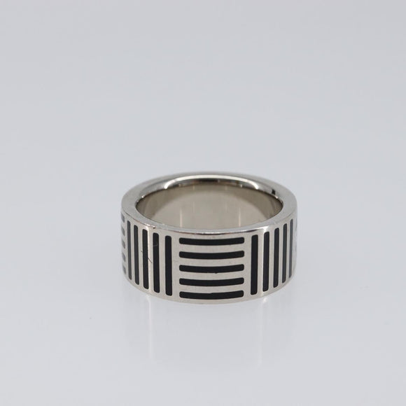 LOUIS VUITTON Damier Color Berg Ring metal M Silver M62493 LV Auth SW2800V