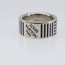 LOUIS VUITTON Damier Color Berg Ring metal M Silver M62493 LV Auth SW2800V-7
