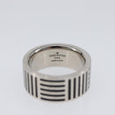 LOUIS VUITTON Damier Color Berg Ring metal M Silver M62493 LV Auth SW2800V-9