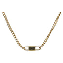 Christian Dior Necklace metal Gold Tone Auth SW2801-1