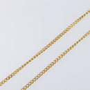Christian Dior Necklace metal Gold Tone Auth SW2801-14
