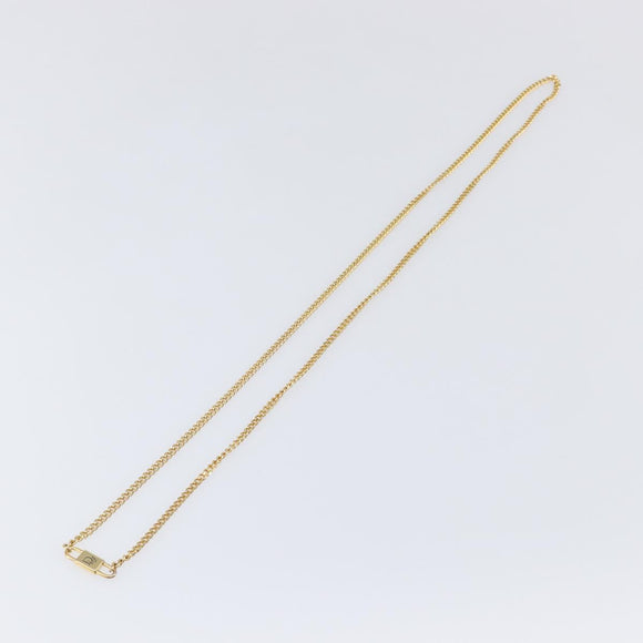 Christian Dior Necklace metal Gold Tone Auth SW2801