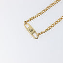 Christian Dior Necklace metal Gold Tone Auth SW2801-3