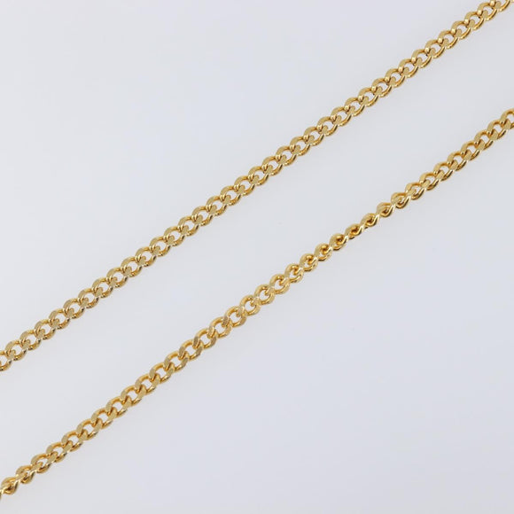 Christian Dior Necklace metal Gold Tone Auth SW2801