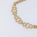 Christian Dior Necklace metal Gold Tone Auth SW2803-12