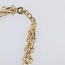 Christian Dior Necklace metal Gold Tone Auth SW2803-16
