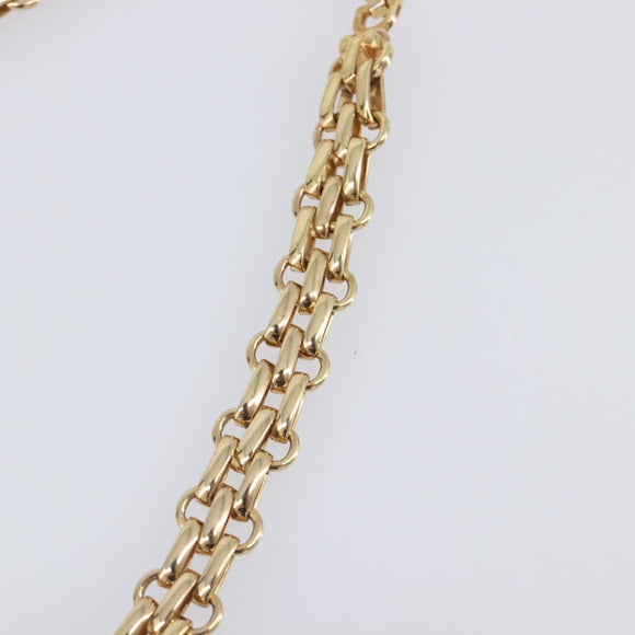 Christian Dior Necklace metal Gold Tone Auth SW2803