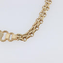 Christian Dior Necklace metal Gold Tone Auth SW2803-18