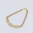 Christian Dior Necklace metal Gold Tone Auth SW2803-2