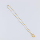 Christian Dior Necklace metal 3 Set Gold Auth SW2804-2