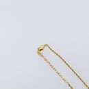 Christian Dior Necklace metal 3 Set Gold Auth SW2804-21