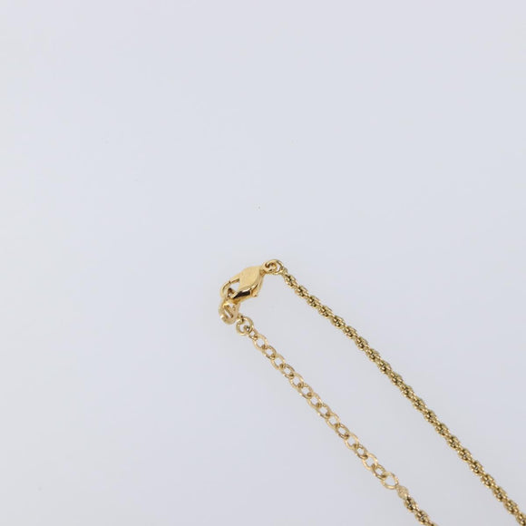 Christian Dior Necklace metal 3 Set Gold Auth SW2804