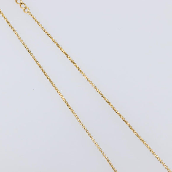 Christian Dior Necklace metal 3 Set Gold Auth SW2804
