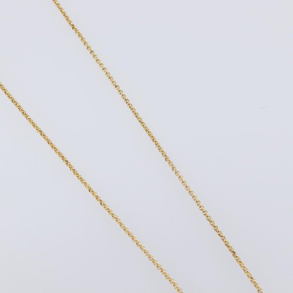 Christian Dior Necklace metal 3 Set Gold Auth SW2804