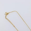 Christian Dior Necklace metal 3 Set Gold Auth SW2804-31