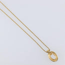 Christian Dior Necklace metal 3 Set Gold Auth SW2804-9
