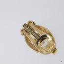 Christian Dior Earring metal Gold Tone Auth SW2805V-4