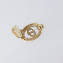 Christian Dior Earring metal Gold Tone Auth SW2805V-6