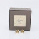 Christian Dior Earring metal Gold Tone Auth SW2806V-10