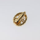 Christian Dior Earring metal Gold Tone Auth SW2806V-3