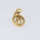 Christian Dior Earring metal Gold Tone Auth SW2806V-5