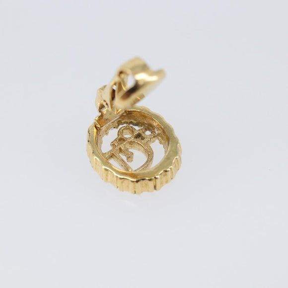 Christian Dior Earring metal Gold Tone Auth SW2806V