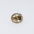 Christian Dior Earring metal Gold Tone Auth SW2806V-6