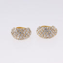 Christian Dior Earring metal 3 Set Gold Tone Auth SW2808-10