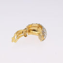 Christian Dior Earring metal 3 Set Gold Tone Auth SW2808-13
