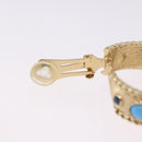 Christian Dior Earring metal 3 Set Gold Tone Auth SW2808-6