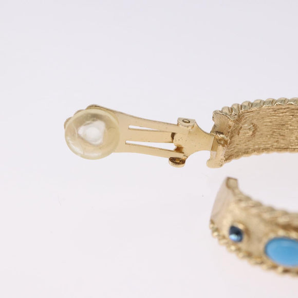 Christian Dior Earring metal 3 Set Gold Tone Auth SW2808