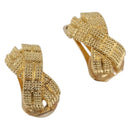 Christian Dior Earring metal Gold Tone Auth SW2809-1