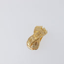 Christian Dior Earring metal Gold Tone Auth SW2809-2