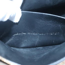 BALENCIAGA Clutch Bag Leather Black Gold 630626 Auth sw281-12