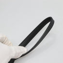 BALENCIAGA Clutch Bag Leather Black Gold 630626 Auth sw281-8