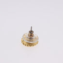 Christian Dior Earring metal 3 Set Gold Tone Auth SW2810-11