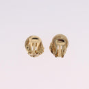 Christian Dior Earring metal 3 Set Gold Tone Auth SW2810-13