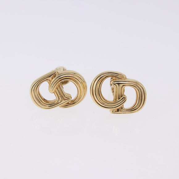 Christian Dior Earring metal 3 Set Gold Tone Auth SW2810