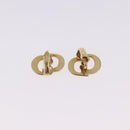 Christian Dior Earring metal 3 Set Gold Tone Auth SW2810-3