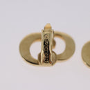 Christian Dior Earring metal 3 Set Gold Tone Auth SW2810-4