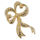 Christian Dior Brooch metal Gold Tone Auth SW2811-1