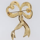 Christian Dior Brooch metal Gold Tone Auth SW2811-10