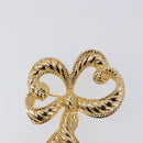 Christian Dior Brooch metal Gold Tone Auth SW2811-3