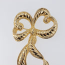 Christian Dior Brooch metal Gold Tone Auth SW2811-4
