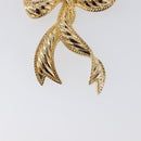 Christian Dior Brooch metal Gold Tone Auth SW2811-6