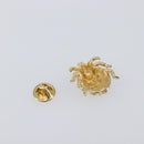 Christian Dior Ladybug Brooch metal Gold Auth SW2812-10