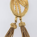 Christian Dior Brooch metal Gold Tone Auth SW2813V-11