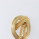 Christian Dior Brooch metal Gold Tone Auth SW2813V-3